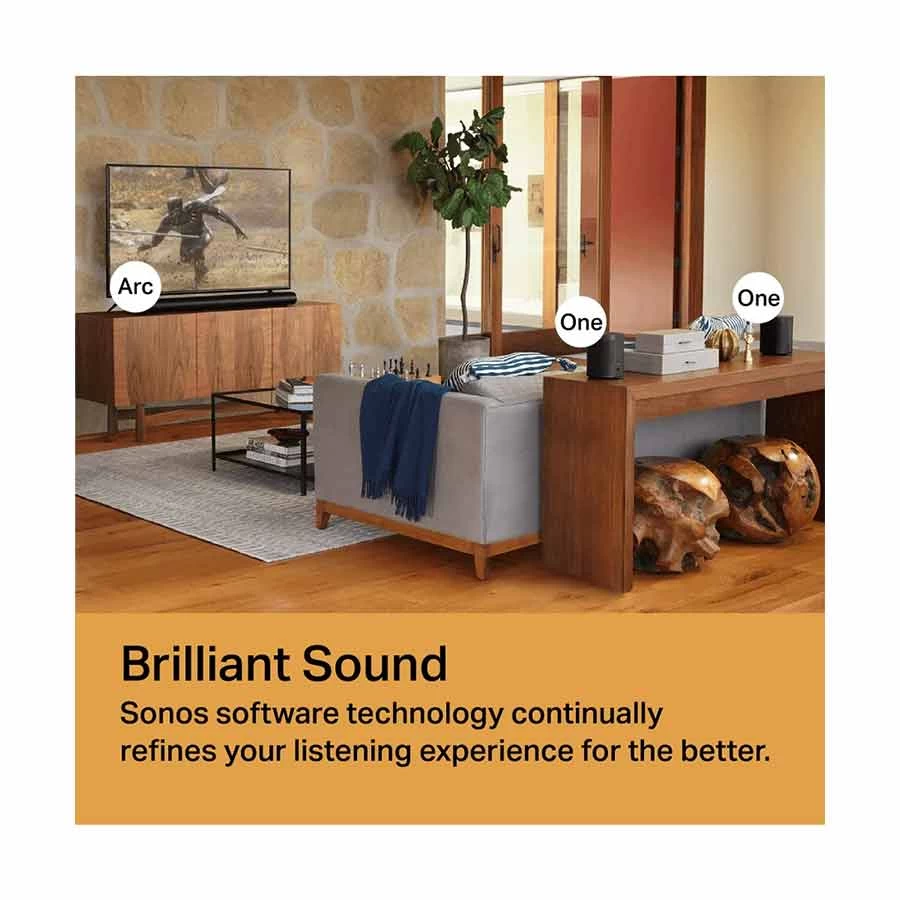 Sonos 5.0 Set with Arc and One Home Theater Systems in BD