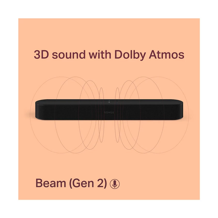 Sonos 5.0 Set with Beam (Gen 2) and One Home Theater Systems in BD