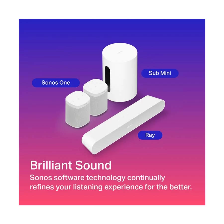 Sonos 5.1 Set with Ray, Sub Mini and One Home Theater Systems Price in Bangladesh