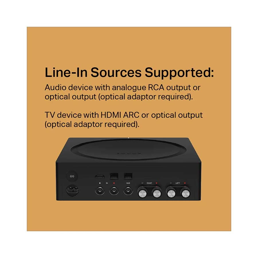 Sonos Amp Amplifier specifications