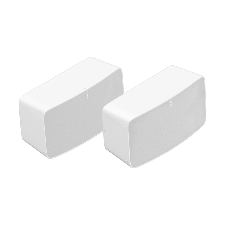 Sonos Five Pair Home Theater Systems