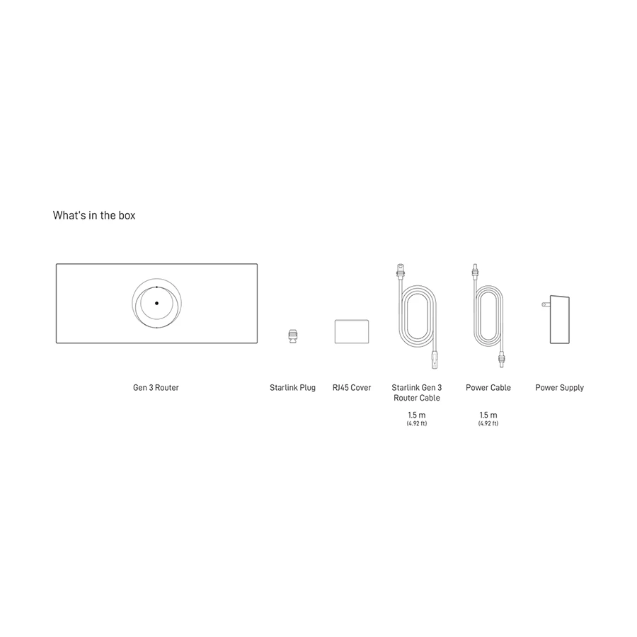 Starlink Gen 3 Network Router