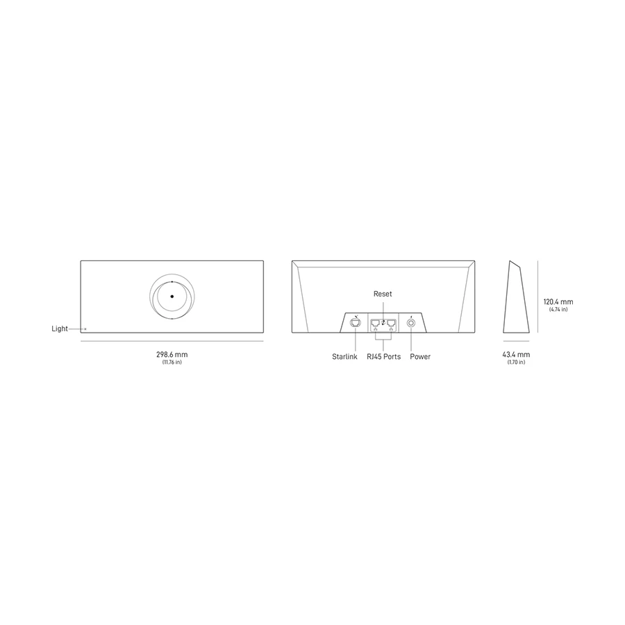 Starlink Gen 3 Network Router Price in BD
