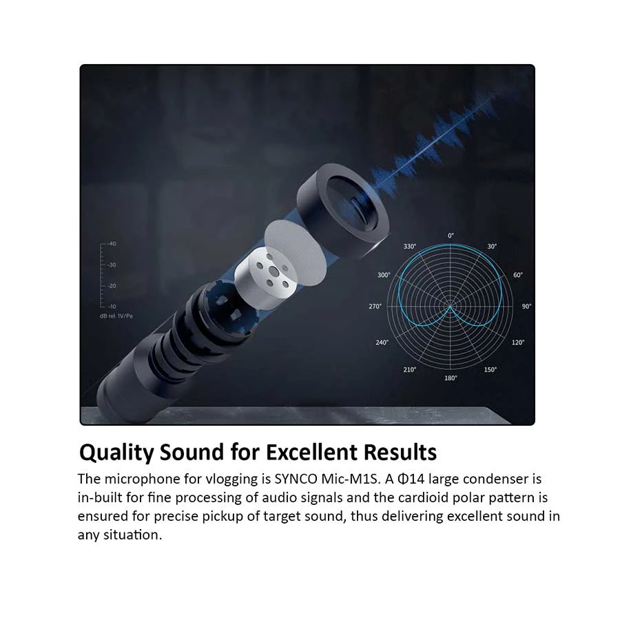 Synco Vlogger Kit 1 Microphone Price in Bangladesh