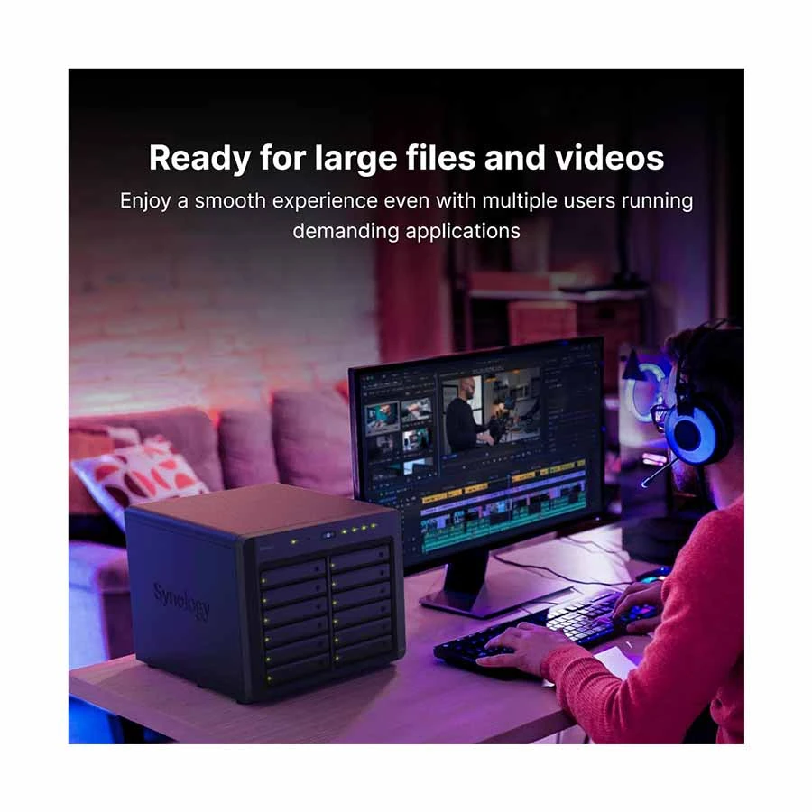 Synology DiskStation DS3622xs+ Network Storage in BD