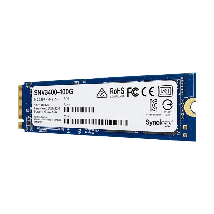 Synology SNV3400 Series 400GB Internal Server SSD in BD