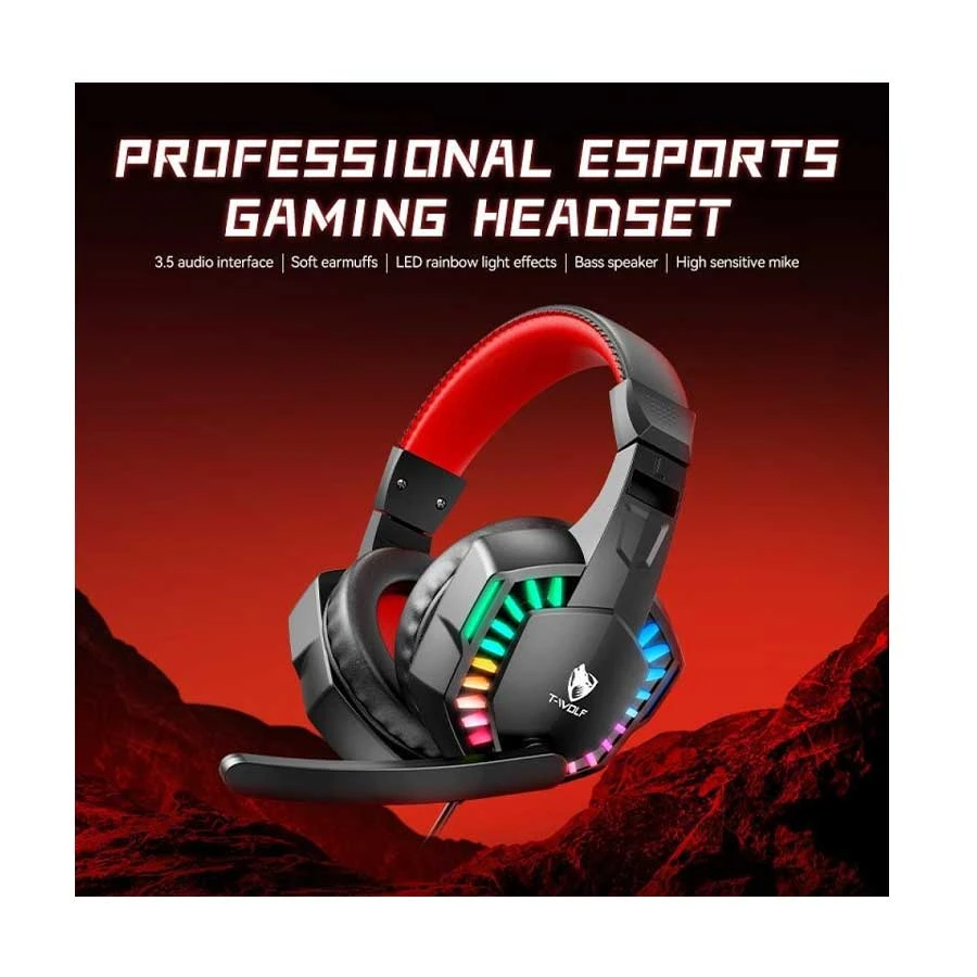 T-WOLF H120 Headphone Price in BD