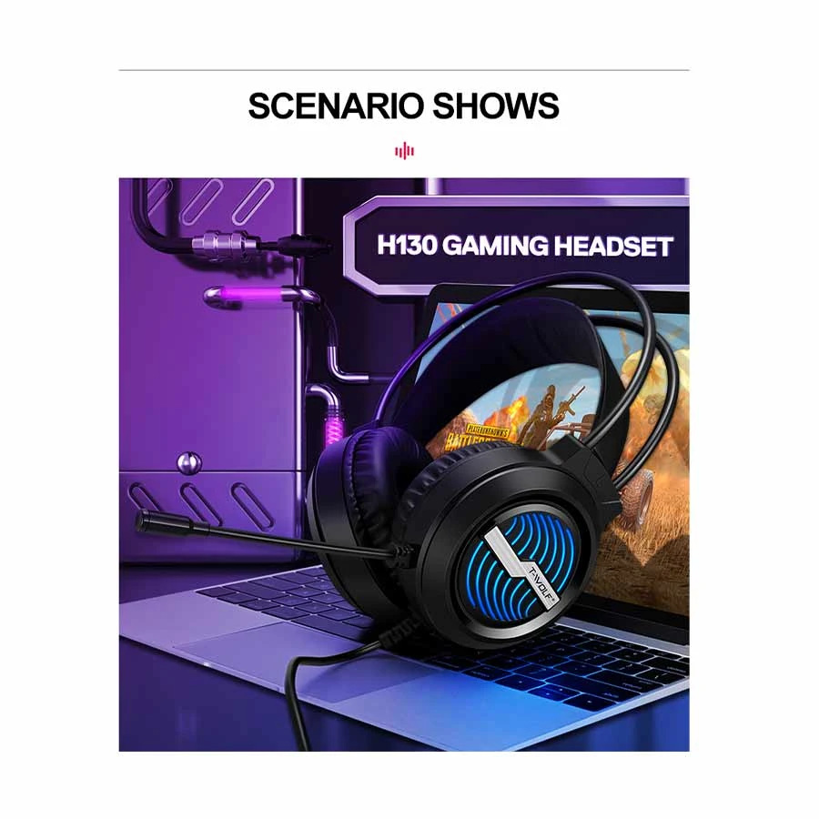 T-WOLF H130 Headphone specifications