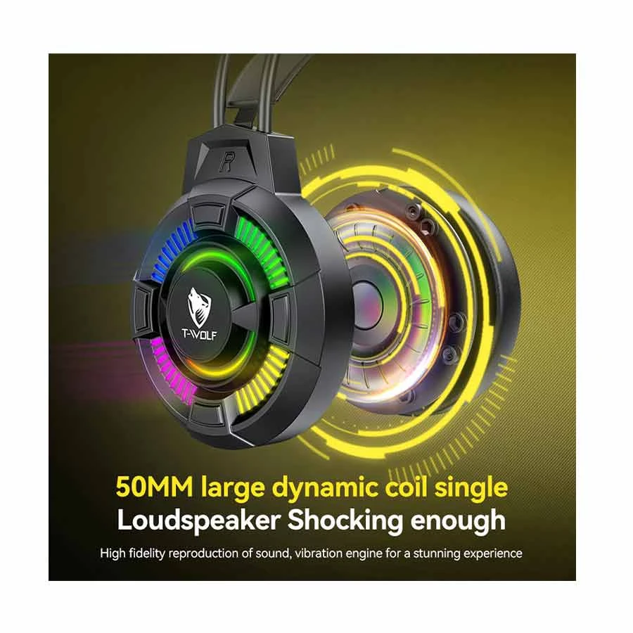 T-WOLF H140 Headphone Price in BD