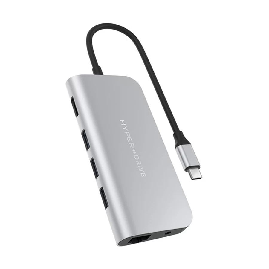 Targus HD30F Type-C Male to Tri USB, Type-C, HDMI, SD, MicroSD, LAN & Audio Female Cable / Converter / HUB