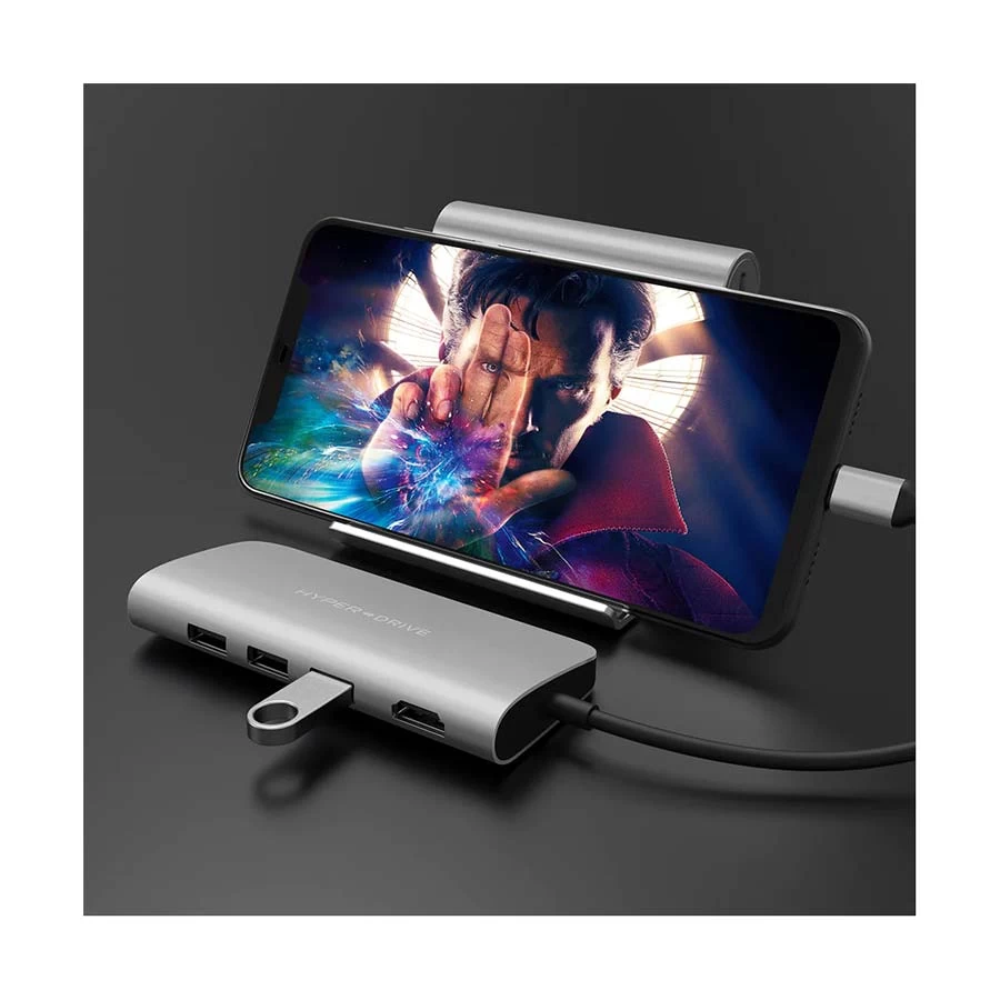 Targus HD30F Type-C Male to Tri USB, Type-C, HDMI, SD, MicroSD, LAN & Audio Female Cable / Converter / HUB Price in Bangladesh
