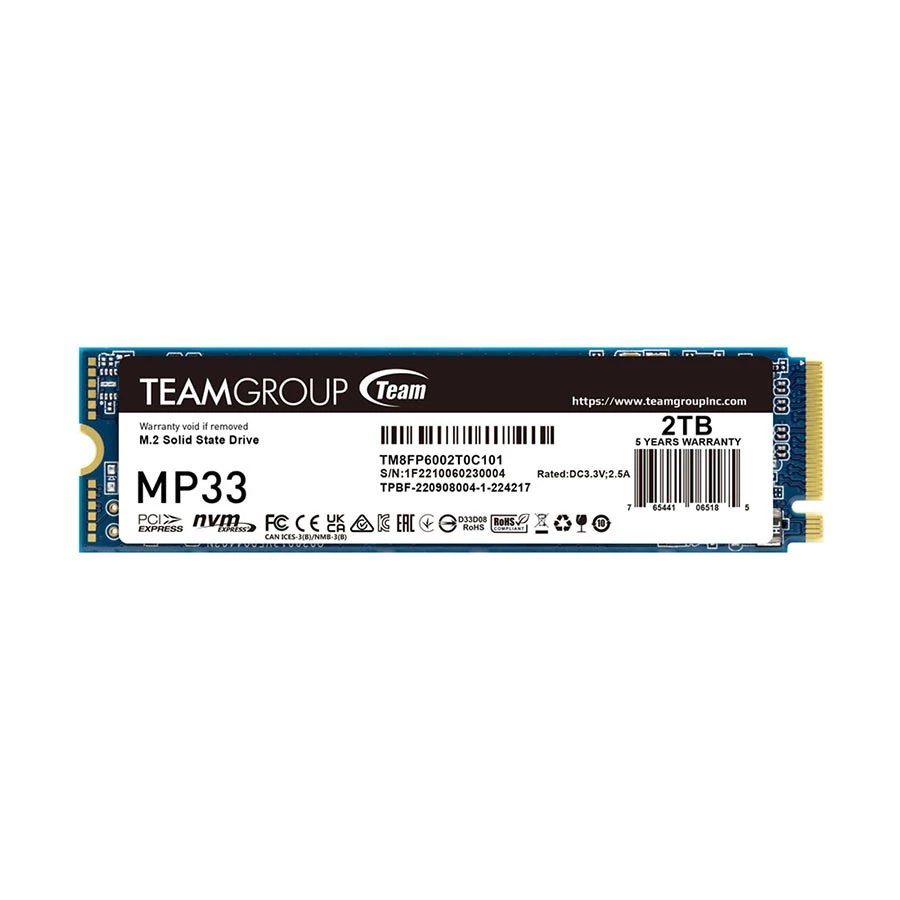 TEAM Team MP33 2TB Internal SSD
