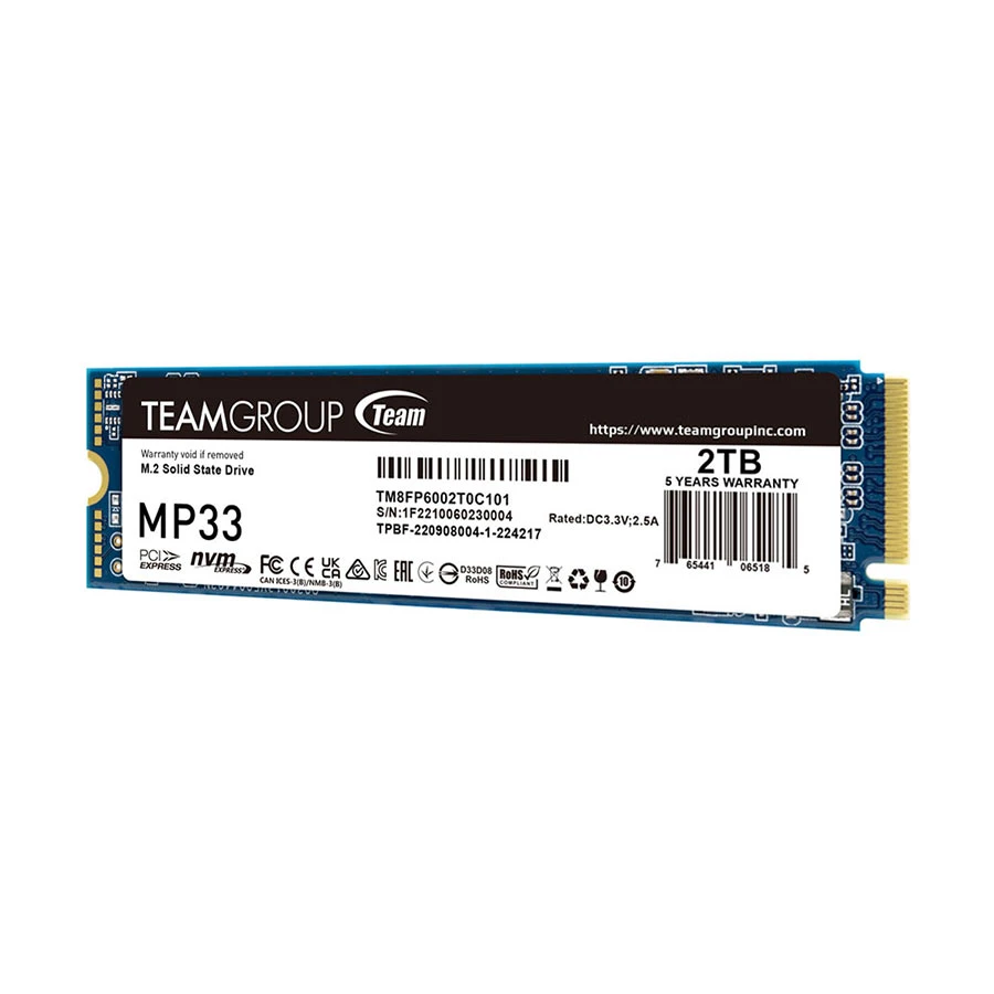 TEAM Team MP33 2TB Internal SSD in BD