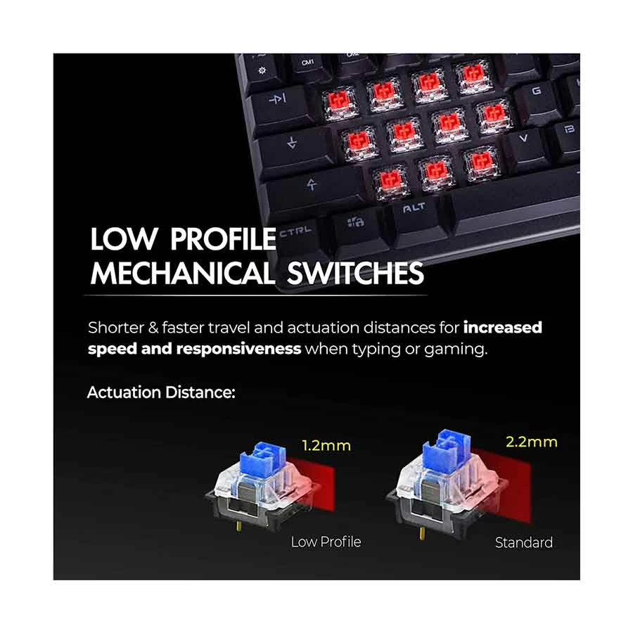 Tecware Phantom L RGB Keyboard in BD