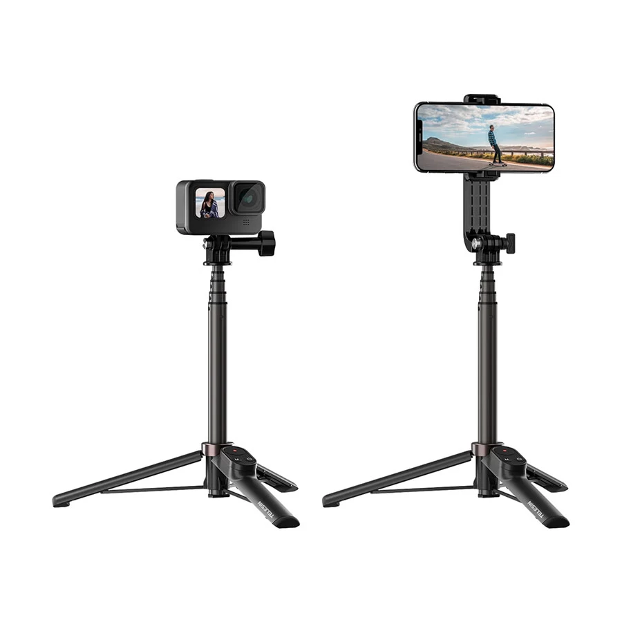 Telesin 0.6m Vlog Selfie Stick Tripod Compact Camera Accessories