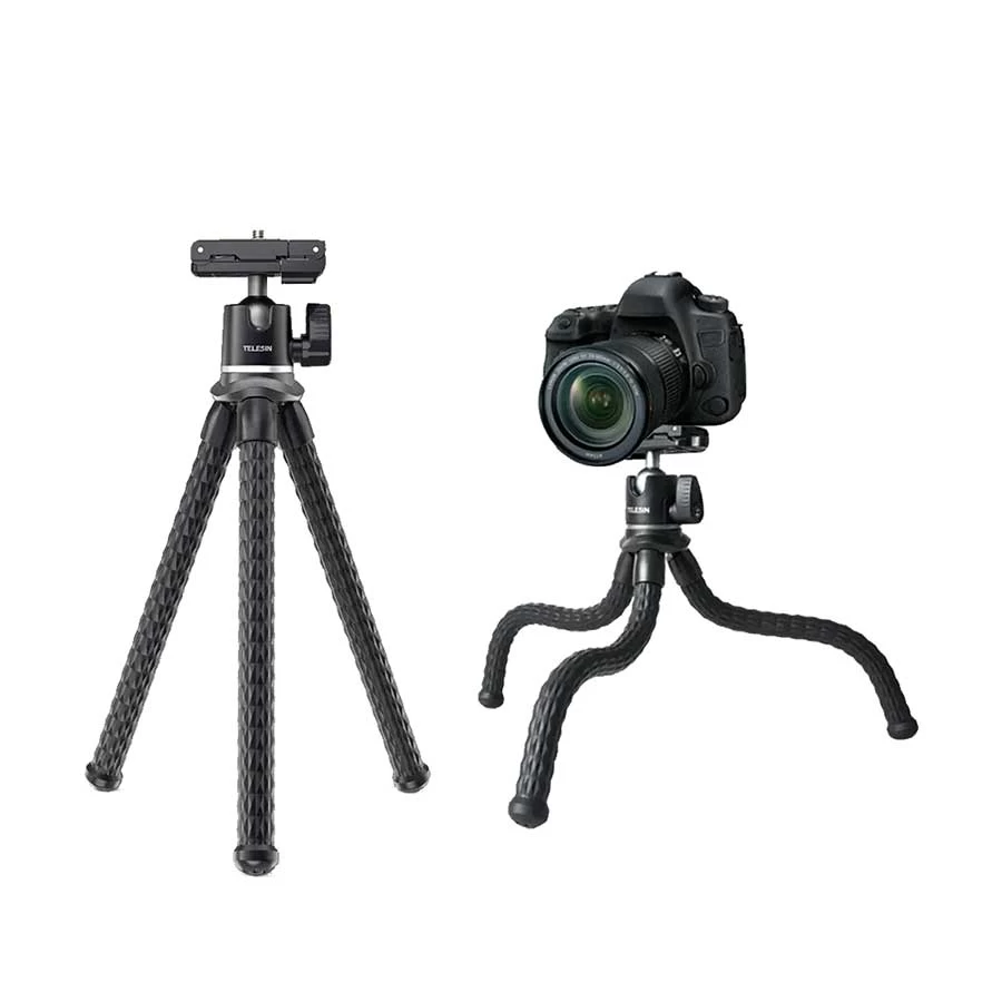 TELESIN Telesin Multifunctional Octopus Tripod Compact Camera Accessories in BD