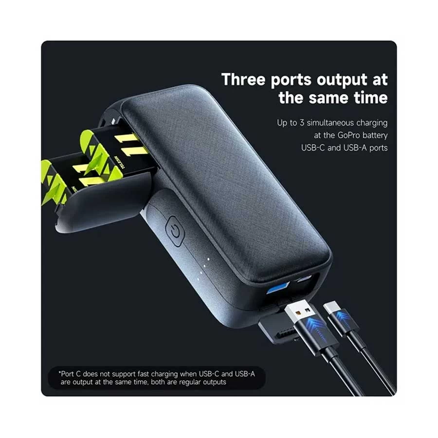 TELESIN Telesin Storage Charging Case Power Bank Compact Camera Accessories specifications