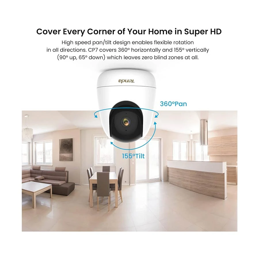 Tenda CP7 Wireless / Wi-Fi Camera in BD