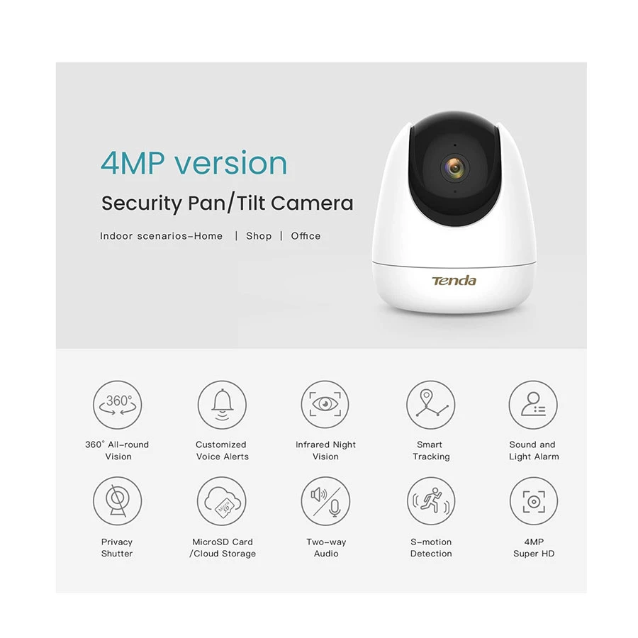 Tenda CP7 Wireless / Wi-Fi Camera Price in Bangladesh