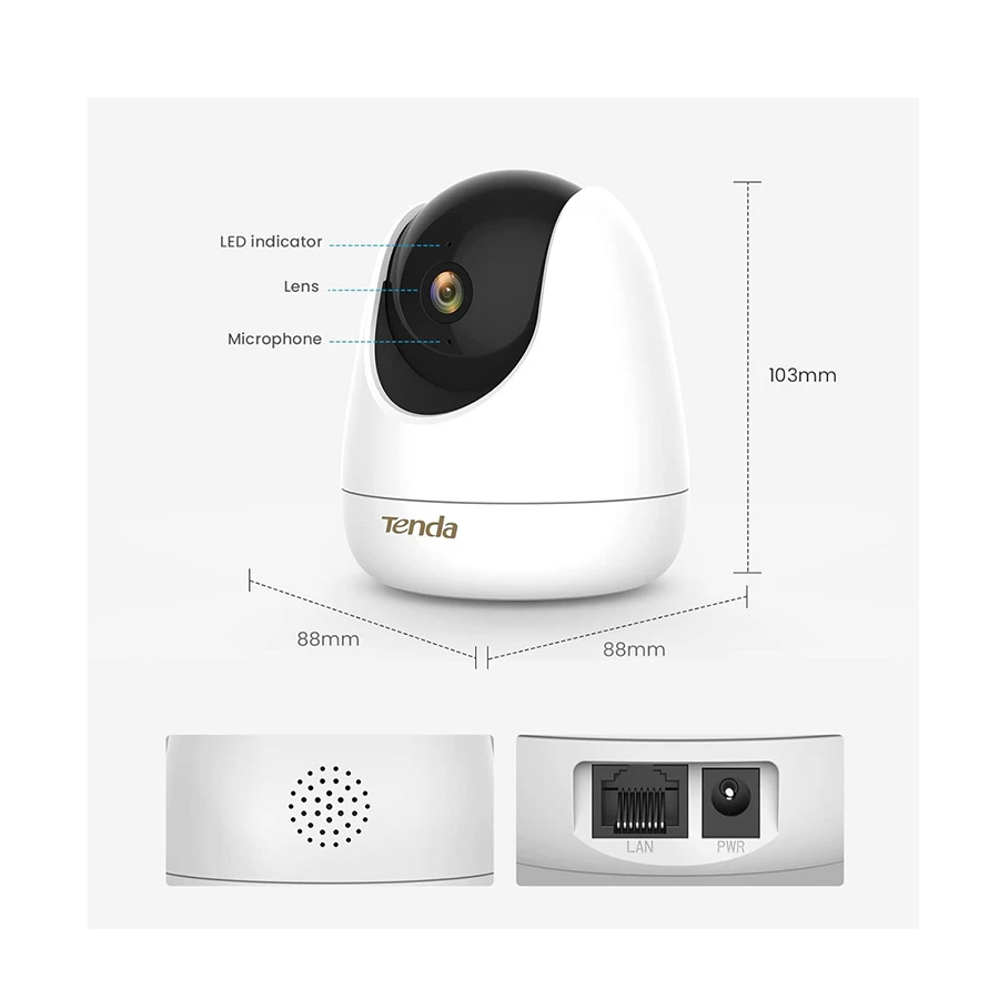 Tenda CP7 Wireless / Wi-Fi Camera Best Price