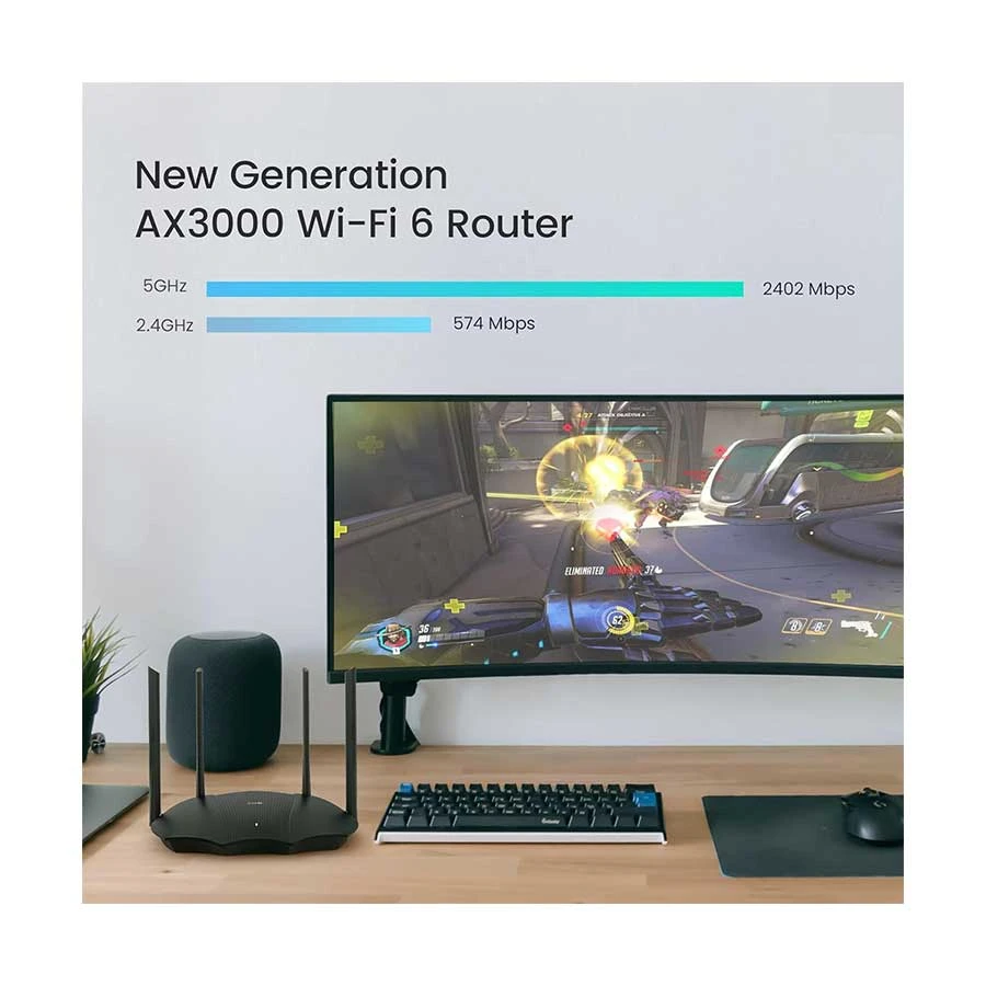 Tenda RX9 Pro AX3000 Network Router in BD