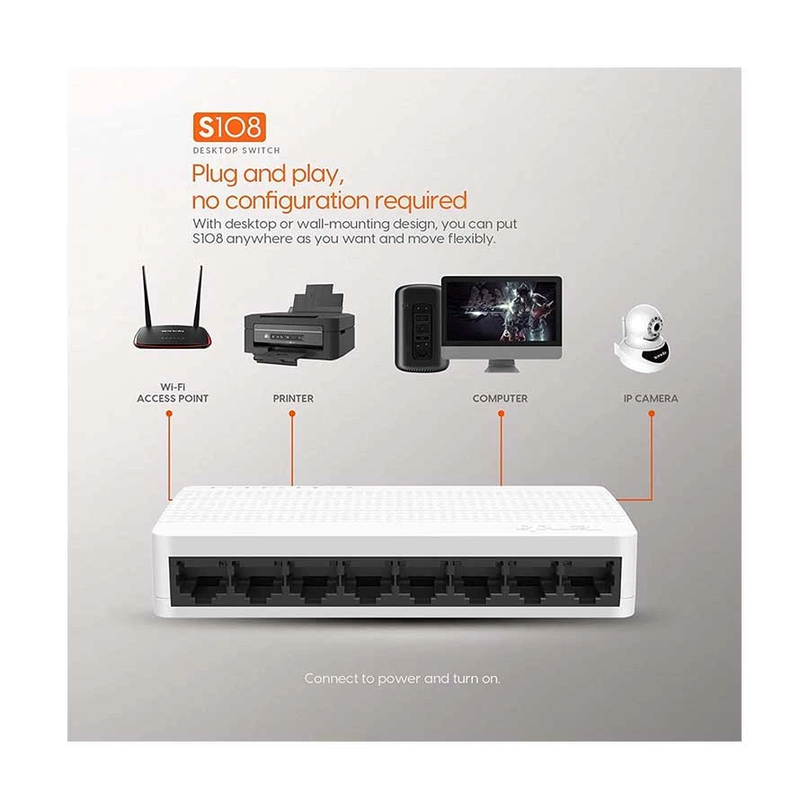 Tenda S108 Network Switch Best Price