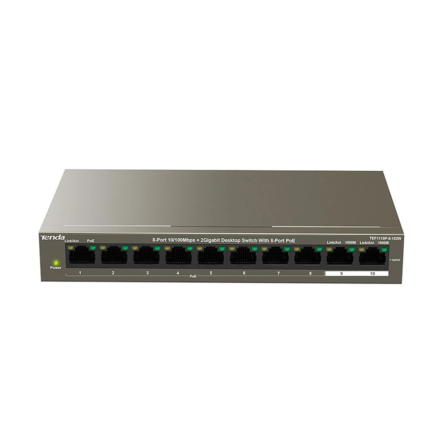 Tenda TEF1110P Network Switch