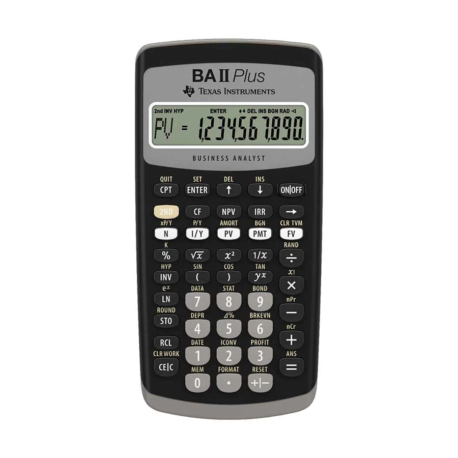 Texas Instruments BA II Plus Calculator