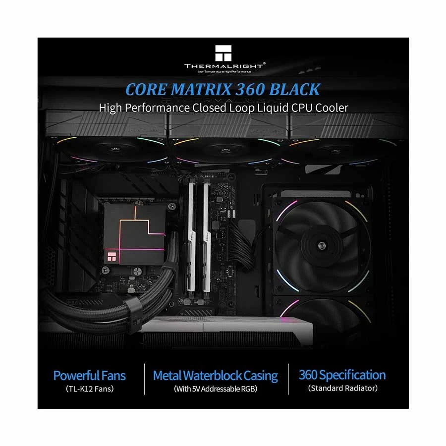 Thermalright Core Matrix 360 AIO CPU Cooler Price in Bangladesh