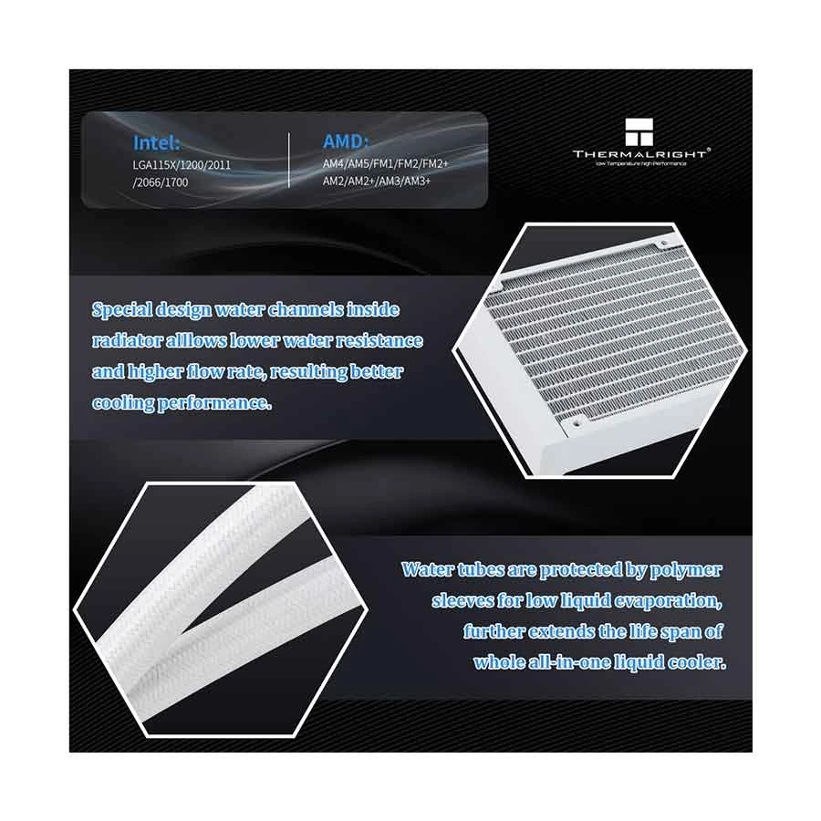 Thermalright Frozen Magic 240 Scenic V2 ARGB AIO CPU Cooler in BD