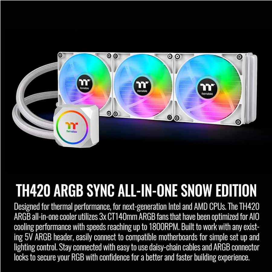 Thermaltake TH420 ARGB CPU Cooler specifications