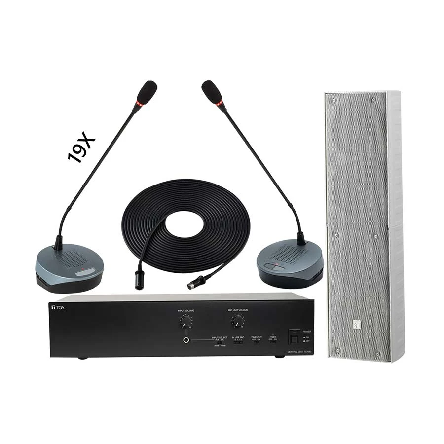 TOA 20P-CDCE Audio Conference Package