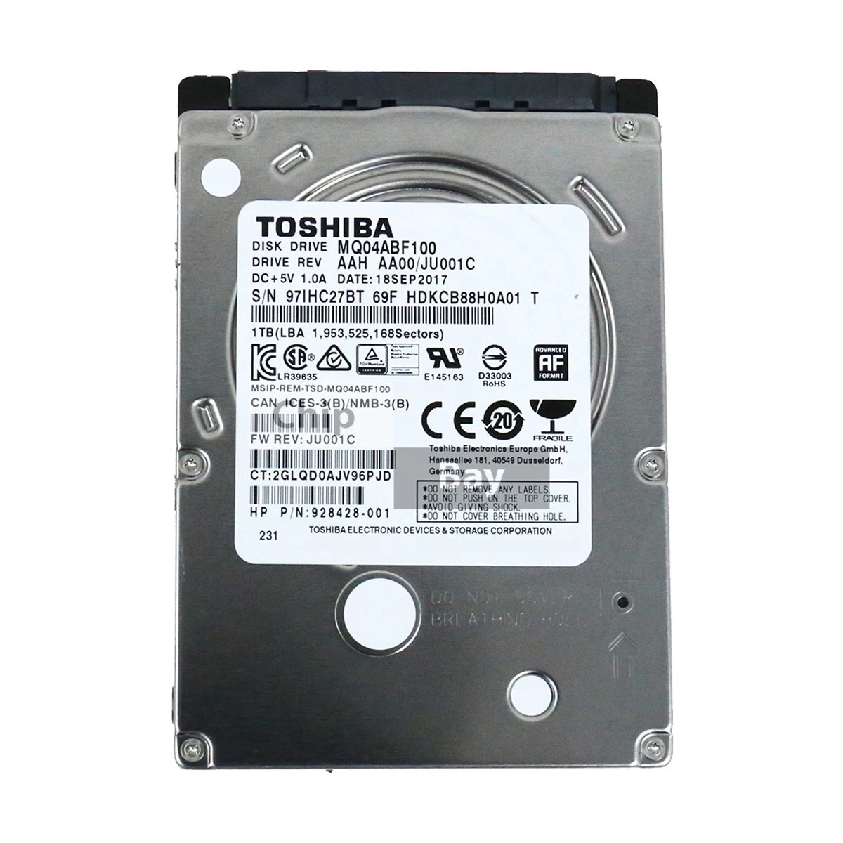 Toshiba MQ04ABF100 Internal HDD