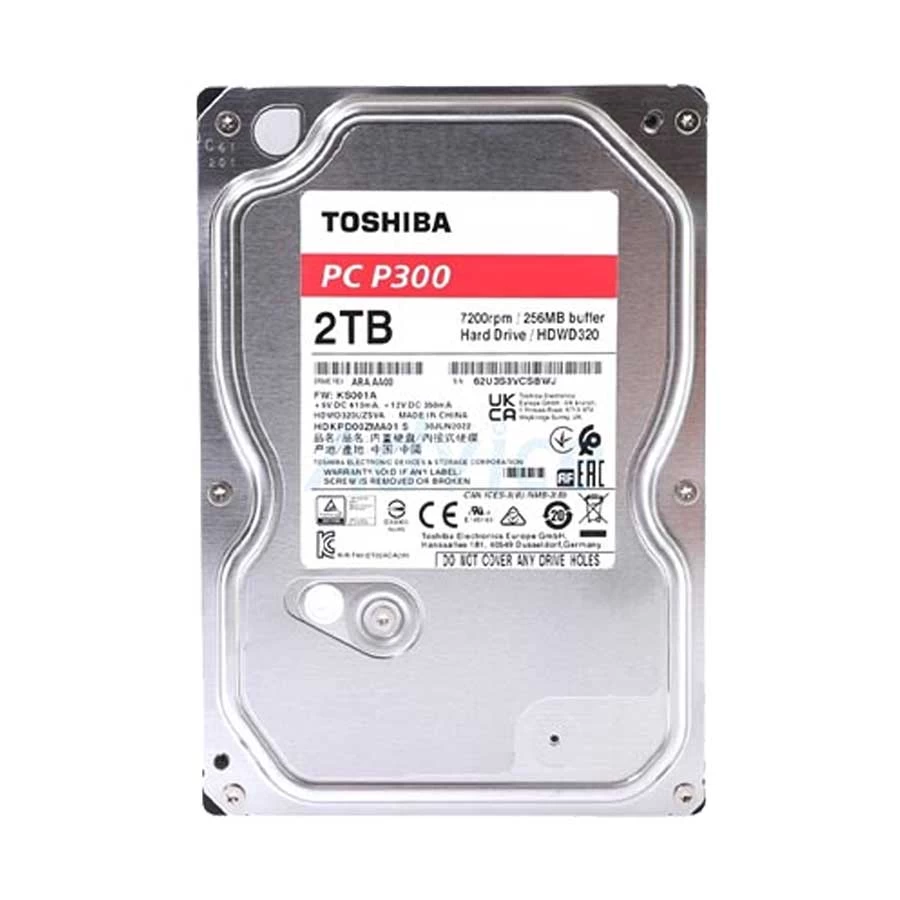 Toshiba P300 2TB Internal Hard Drive Price in BD | RYANS