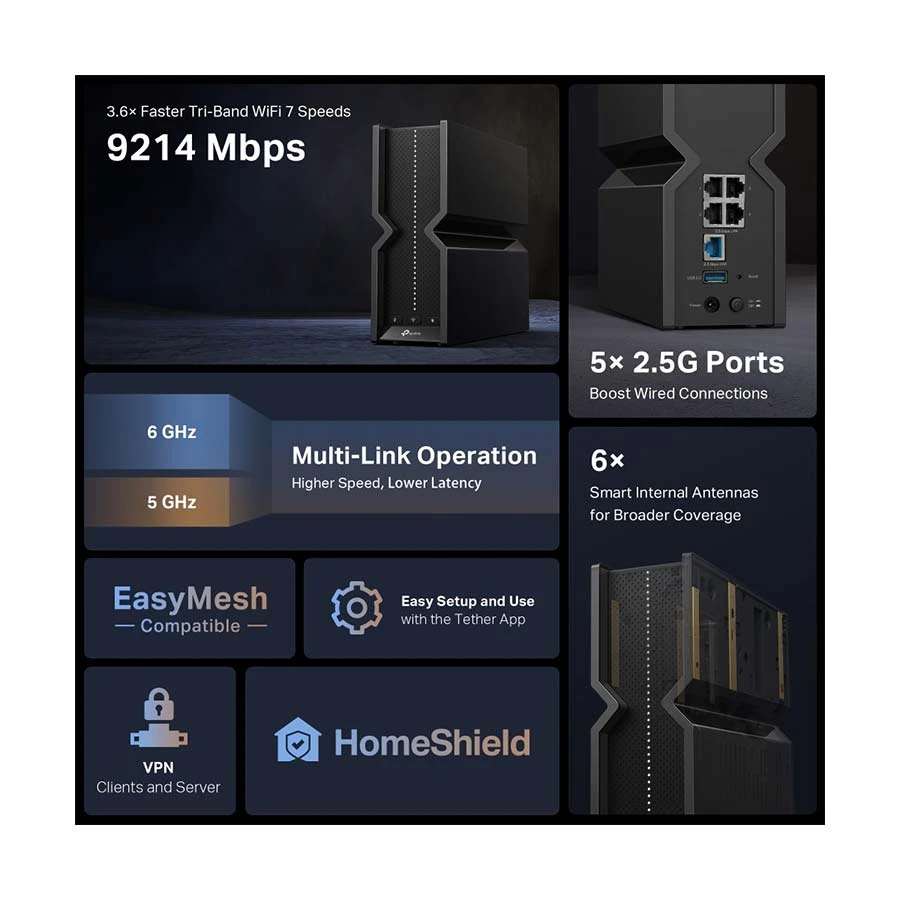 TP-Link Archer BE550 Network Router in BD