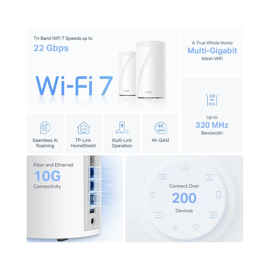 Tp-link TP-Link Deco BE85 Network Router Price in Bangladesh