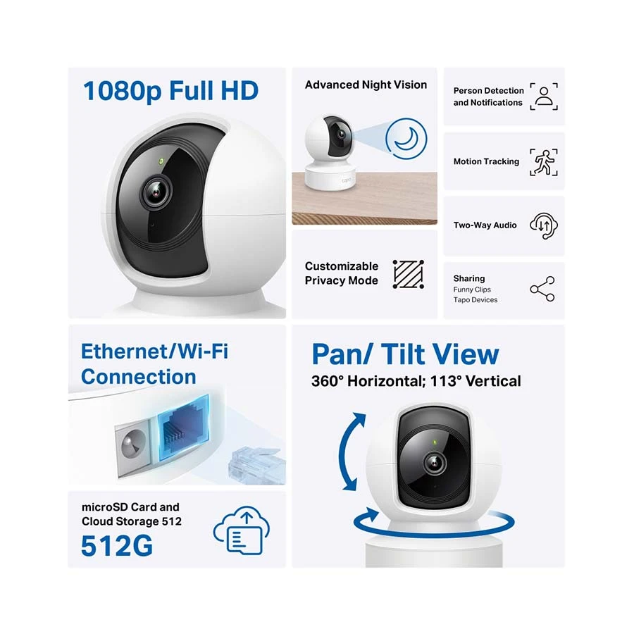 TP-Link Tapo C202 Wireless / Wi-Fi Camera