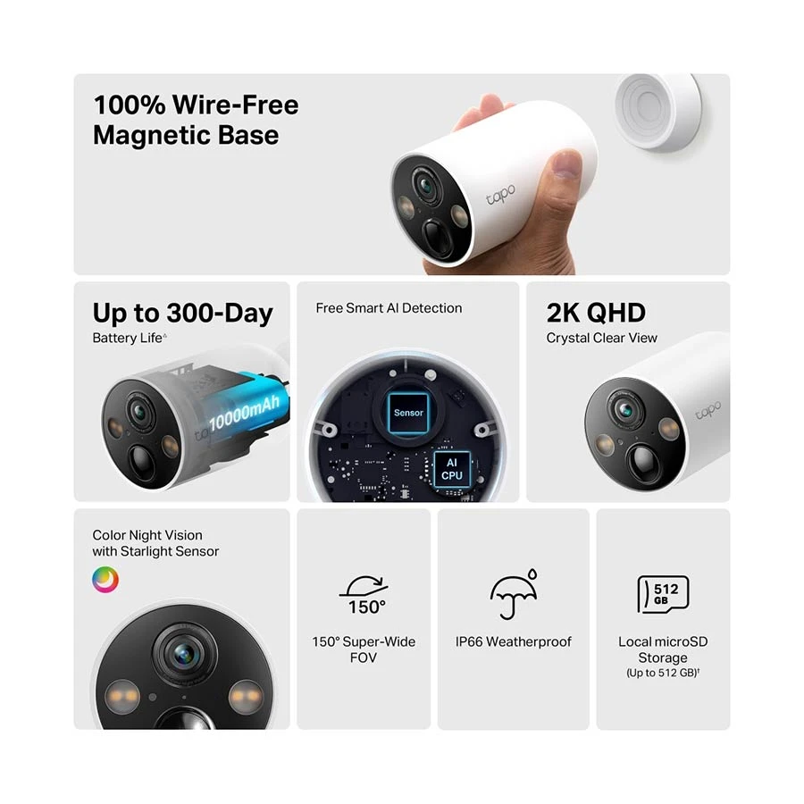 TP-Link Tapo C425 WiFi Camera in BD