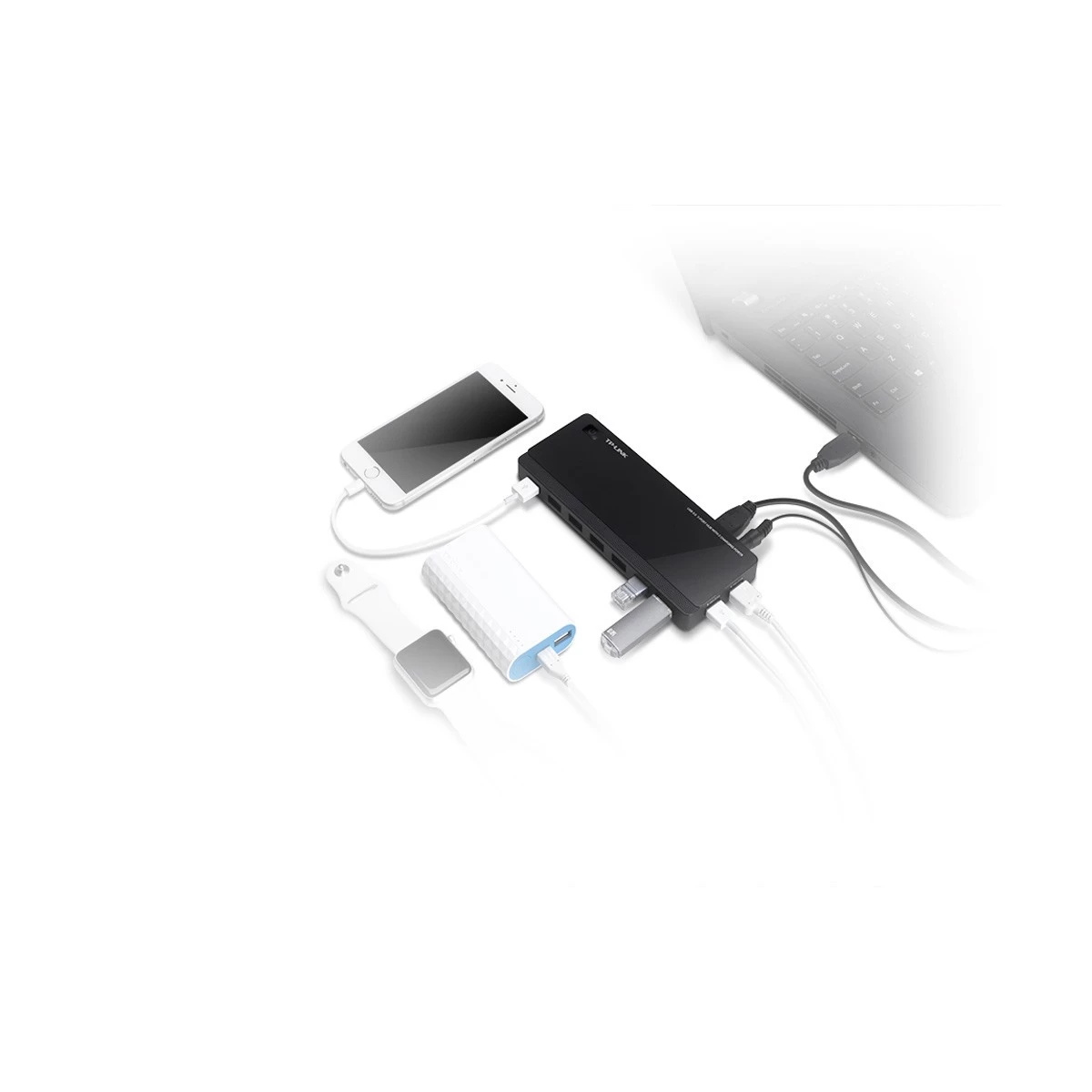 Tp-link TP-Link UH720 USB 3.0 7-Port Hub with 2 Charging Ports USB HUB in BD