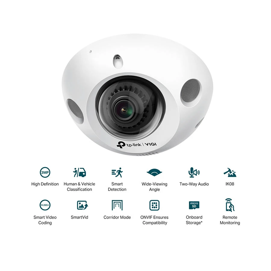 TP-Link VIGI C230I Mini IP Camera specifications
