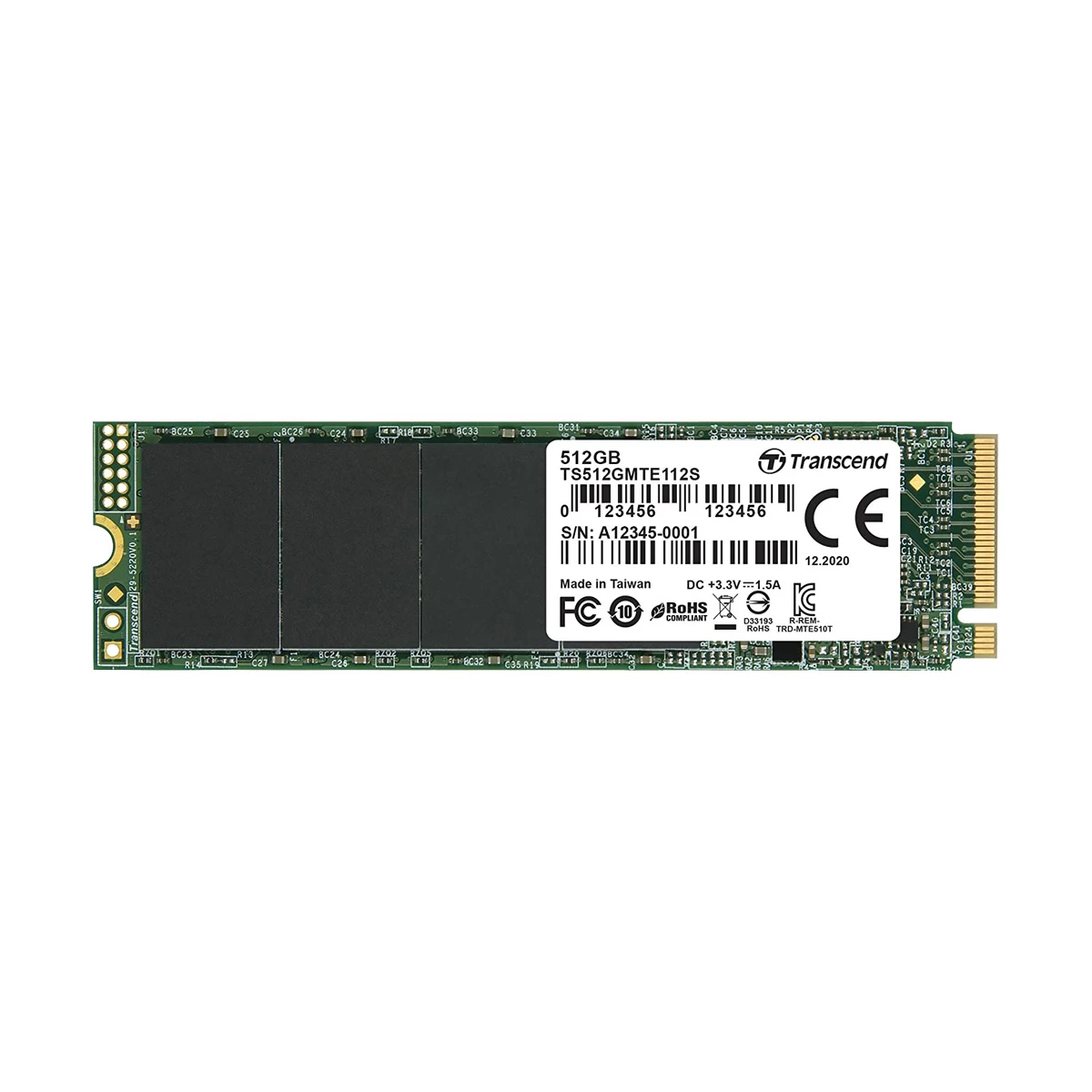 Transcend 112S 512GB M.2 2280 Internal SSD