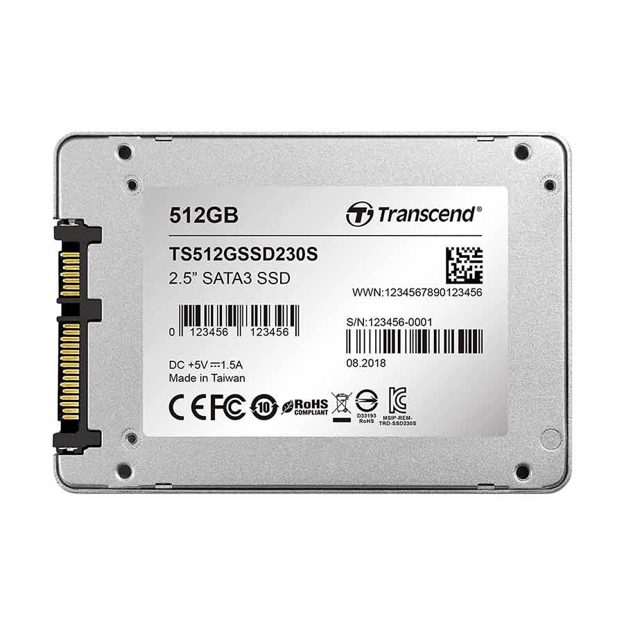 Transcend 230S Internal SSD in BD