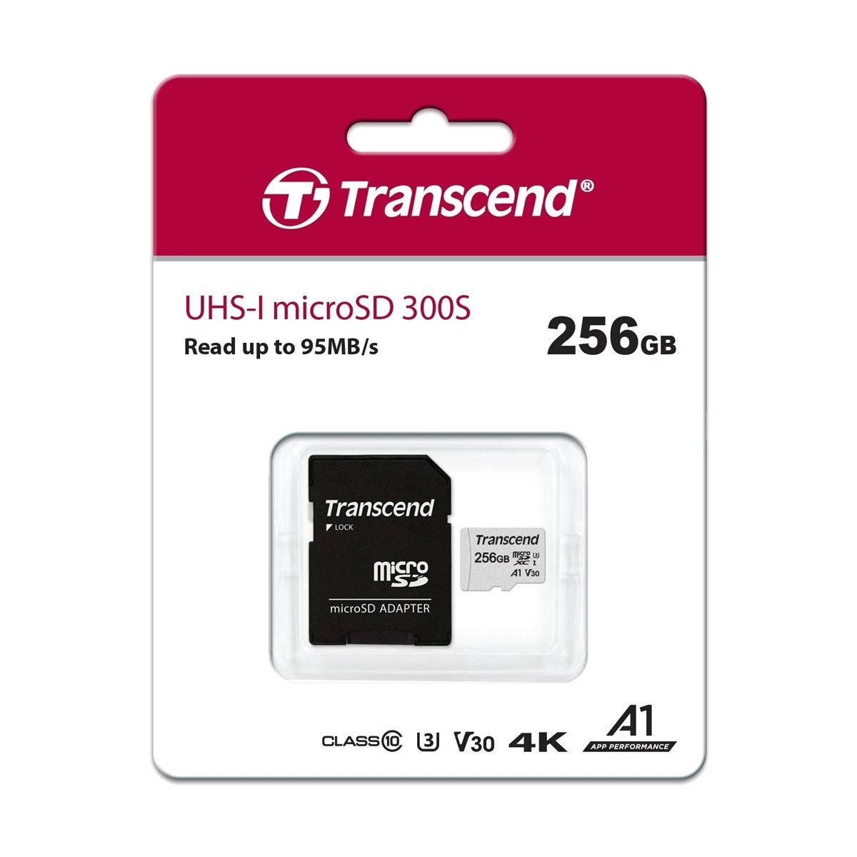 Transcend microSDXC/SDHC 300S Memory Card Memory Card in BD