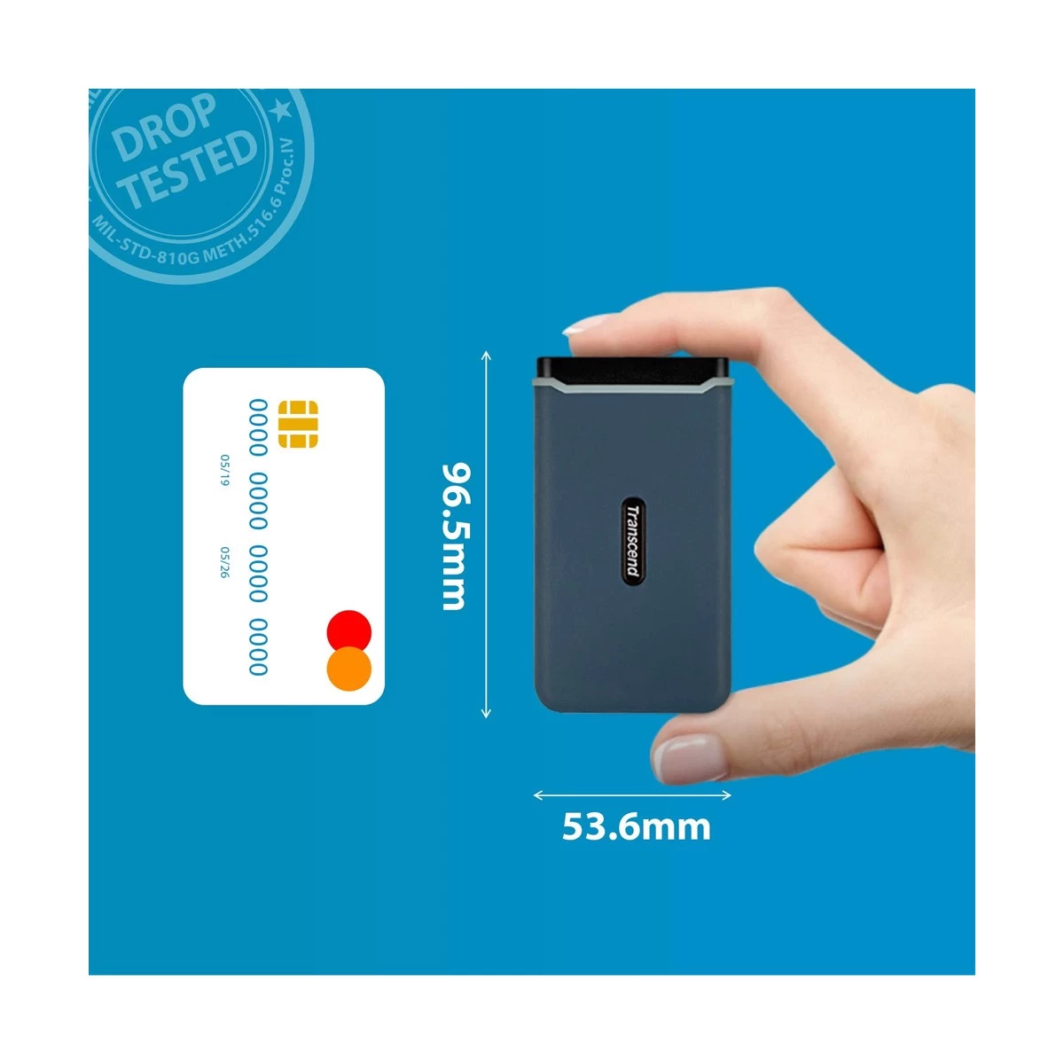 Transcend ESD350C External SSD in BD