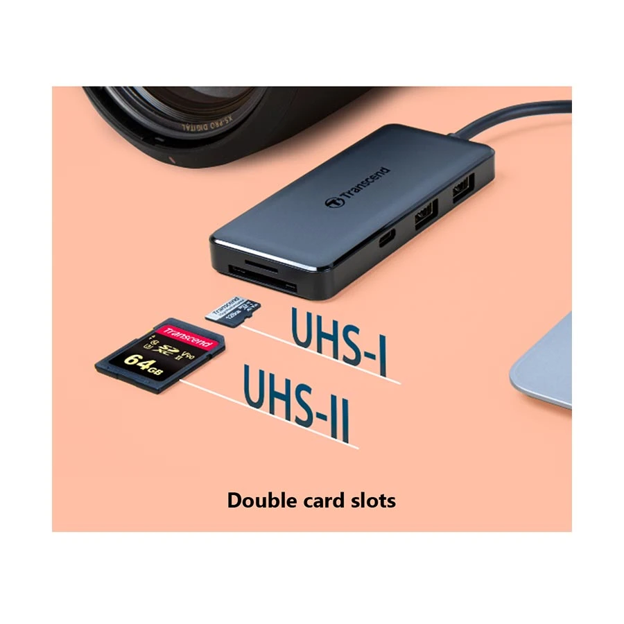 Transcend 6-in-1 USB 3.1 Gen 2 Type-C Hub Type-C Converter Best Price