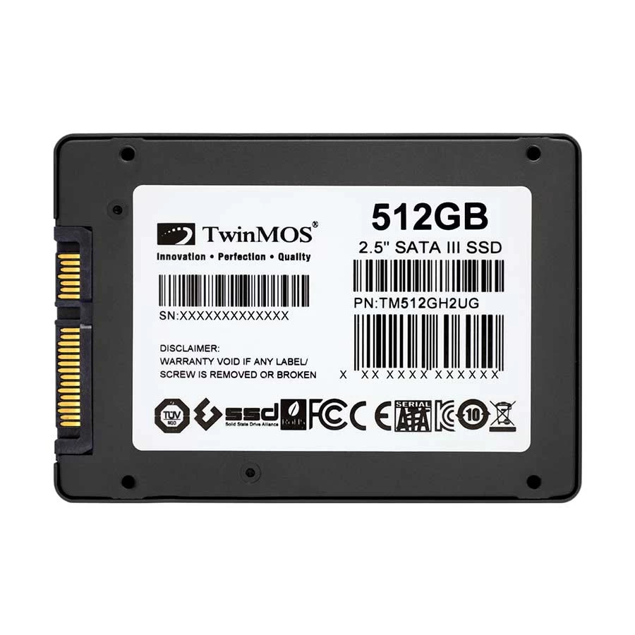 Twinmos Hyper H2 Ultra 512GB Internal SSD in BD