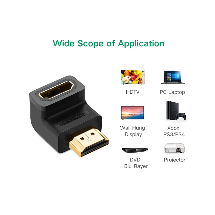 Ugreen 20109 HDMI Male to Female Down HDMI Converter Price in BD