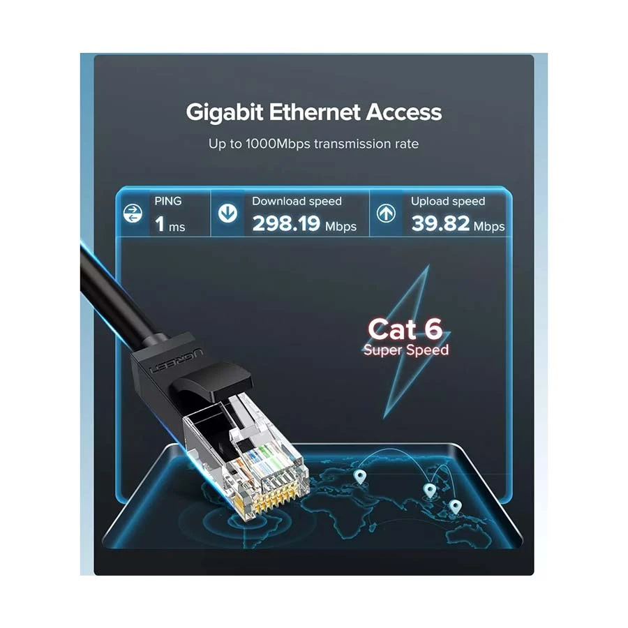 Ugreen 20169 Cat-6 Network Cable Price in BD