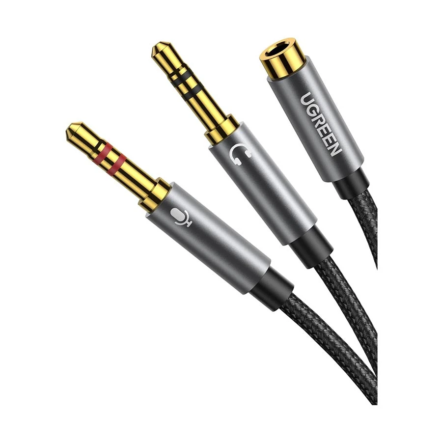 Ugreen 20899 3.5mm Female to Dual Male Audio Converter