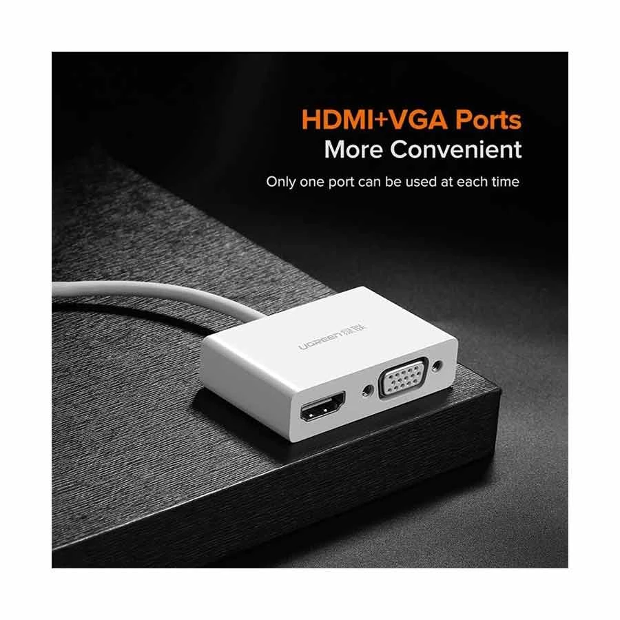 Ugreen Type-C Male to HDMI & VGA Female Type-C Converter